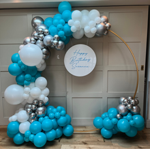 Load image into Gallery viewer, Blocked Organic Hoop & Sign