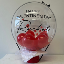 Load image into Gallery viewer, Valentine's Bubble Tabletop Arrangement