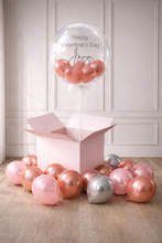 Load image into Gallery viewer, Any Message Valentines Bubble in a Box

