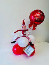 Load image into Gallery viewer, &#39;Stuck in a Cup&#39; Elf Balloon Arrangement
